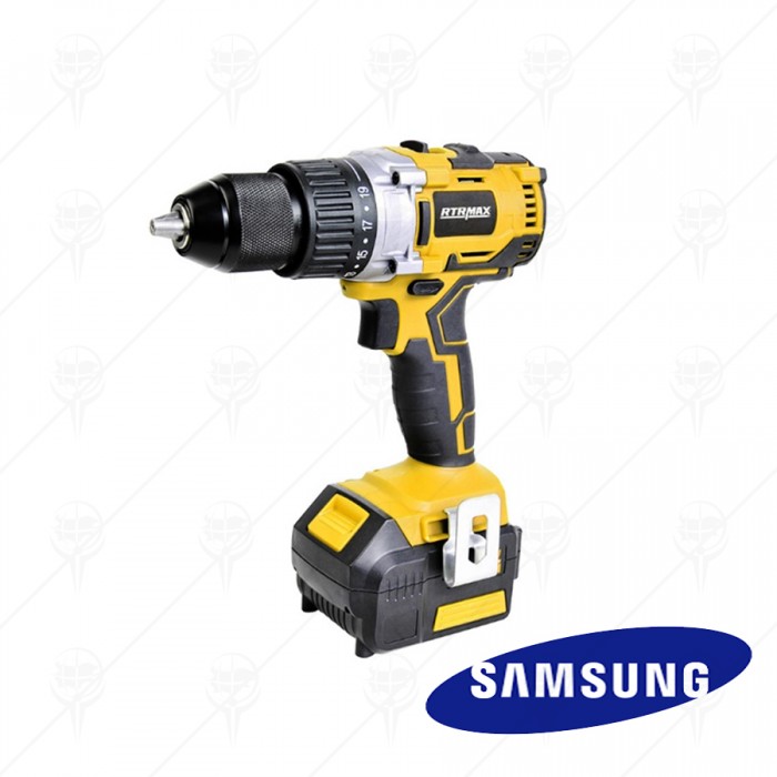 CORDLESS DRILL 18V BRUSHLESS 4Ah 50Nm B3 RTRMAX
