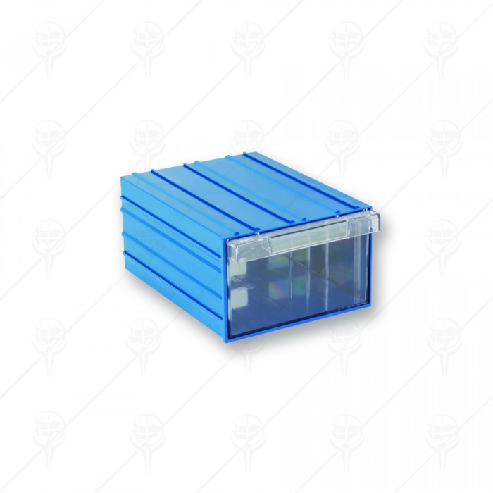 PLASTIC BOX WITH DRAWER 175*230*110
BLUE-TRANSPARENT