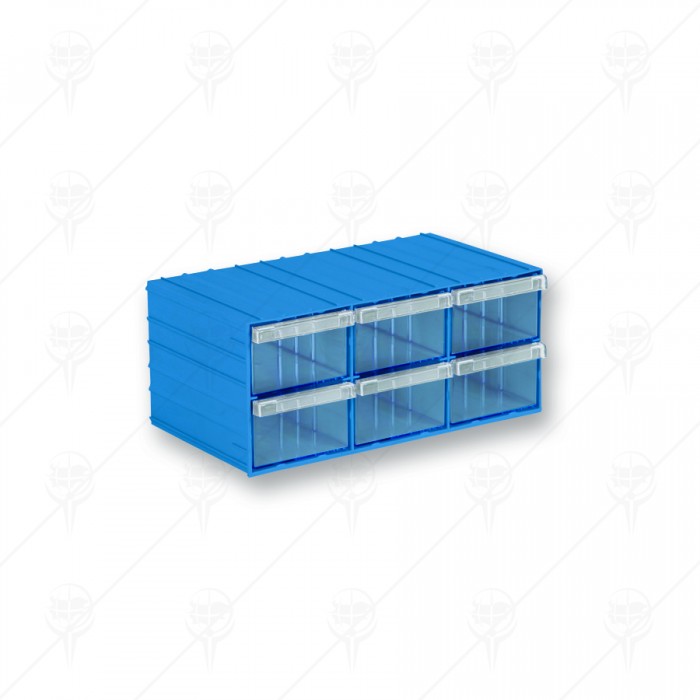 PLASTIC BOX WITH DRAWER 370*204*160
SIX