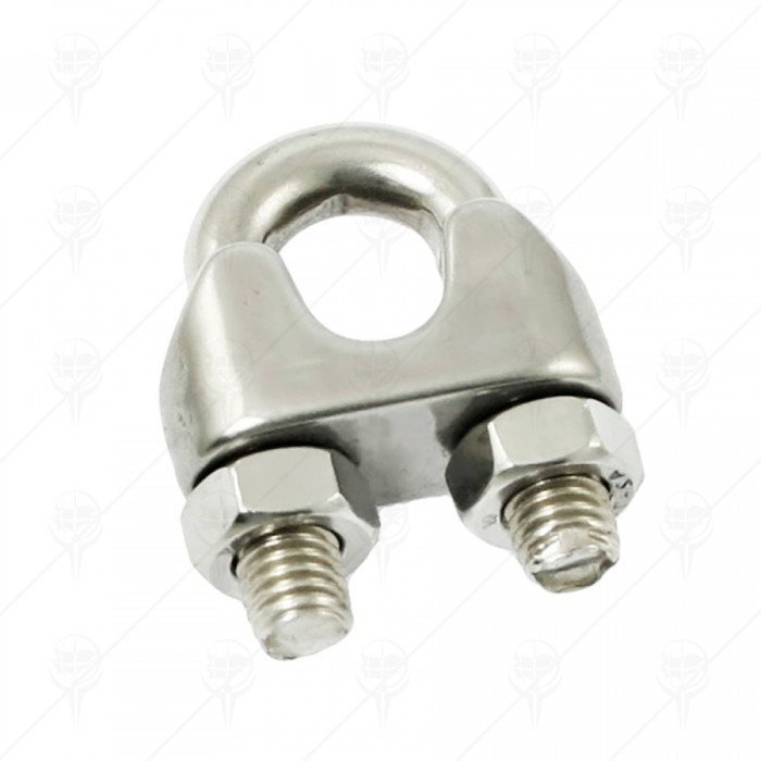 CLIP FOR STEEL ROPE INOX