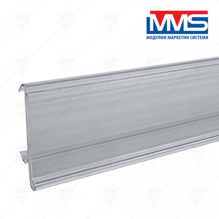 PRICE HOLDER 40x1250mm/TRANSPARENT