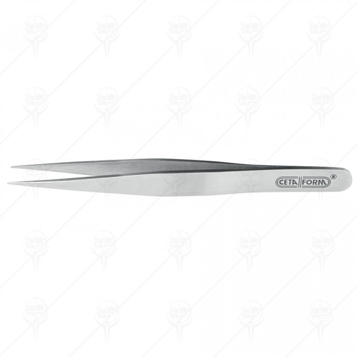 STRAIGHT TWEEZERS 115MM CF