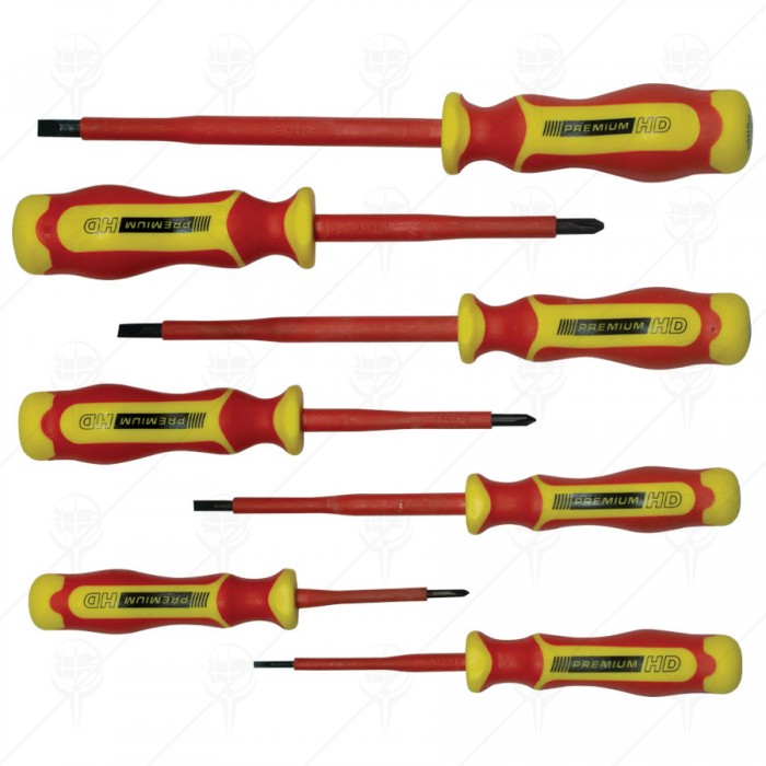 VDE 1000V SET 7PCS SCREWDRIVER PREMIUM
HD