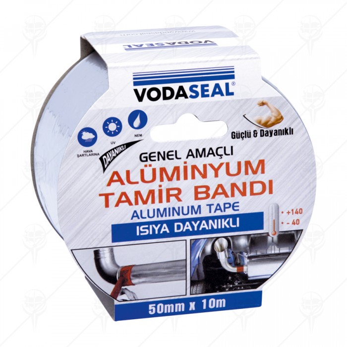 BANDA DIN ALUMINIUM 70 µ 50 mm x 10 m VS