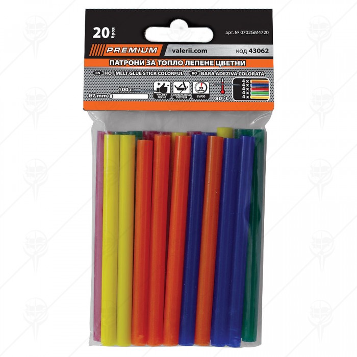 HOT MELT GLUE STICK COLORFUL PREMIUM