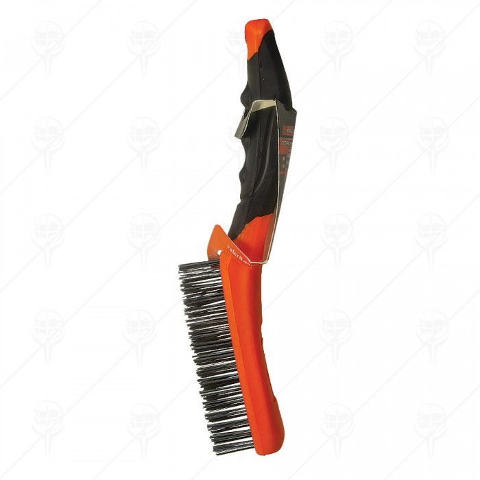 WIRE BRUSH 4 ROWS 2K HANDLE PREMIUM
HD