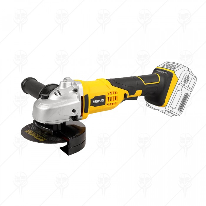 CORDLESS ANGEL GRINDER WITHOUT BATTERY 115 MM 8000 RPM B3 RTRMAX