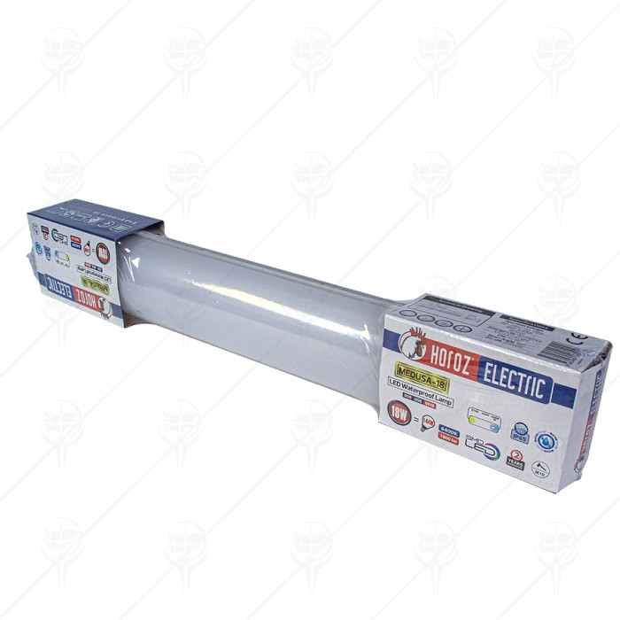 LED WATERPROOF LAMP IP65 18W 1800lum
6400k