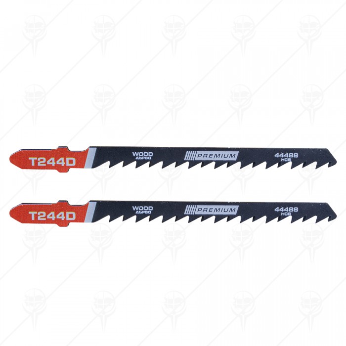 JIGSAW BLADE FOR WOOD T-SHAPE T244D
2PCS PREMIUM