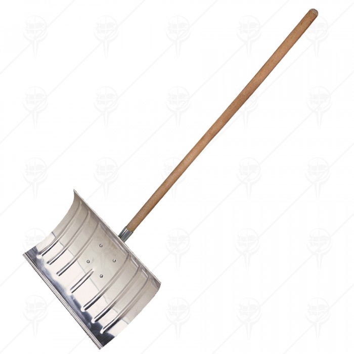 SNOW SHOVEL METAL 46CM ф28  WITH HANDLE YAPARLAR