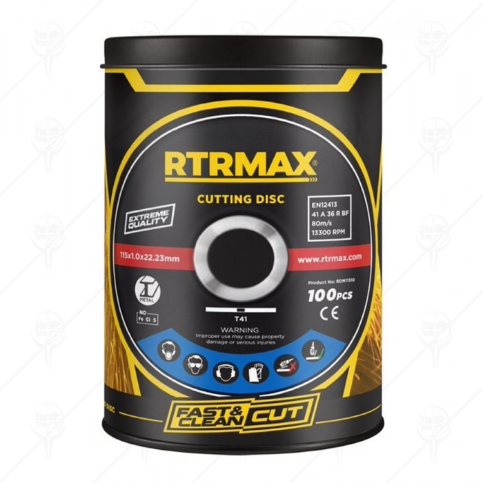 ДИСК ЗА МЕТАЛ/INOX 115*1.0 RTR-MAX