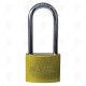 PADLOCK L-50MM /YELLOW/