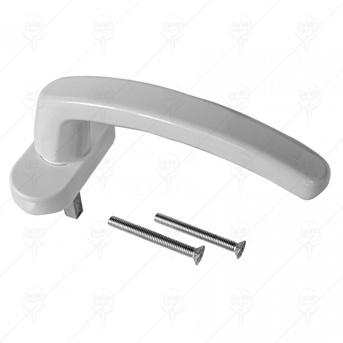 HANDLE FOR PVC WINDOWS WHITE ALUMINIUM