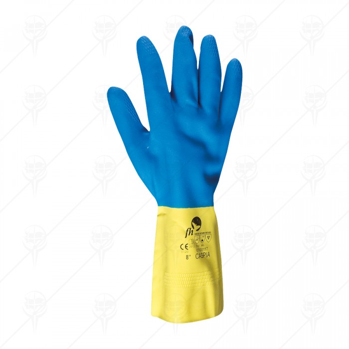 GLOVES LATEX WITH NEOPRENE COATING CASPIA