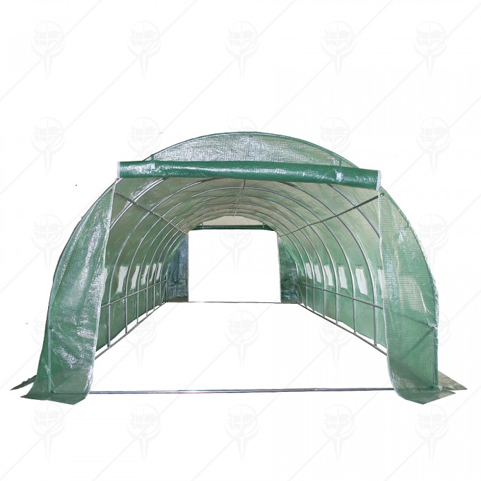 TUNNEL GREENHOUSE 8.0*3.0*2.0m. 2 DOORS
