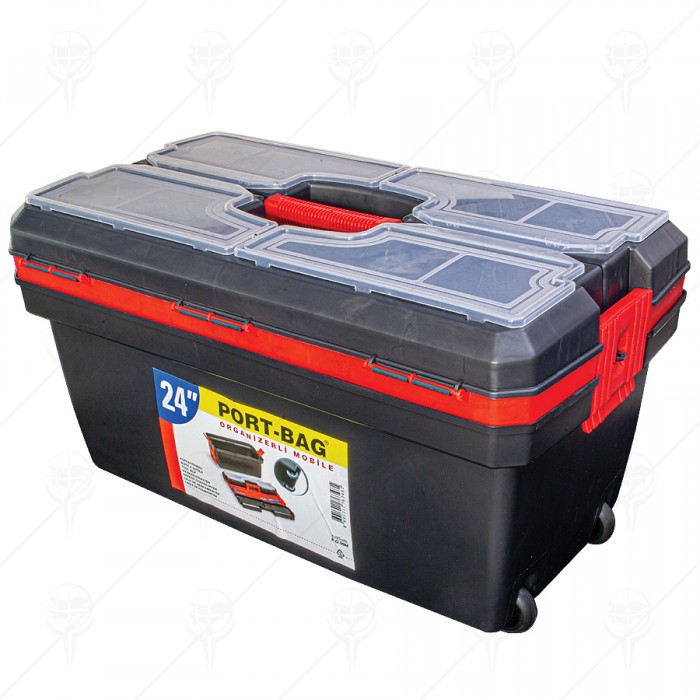 TOOL CASE ON WHEELS 24" PREMIUM