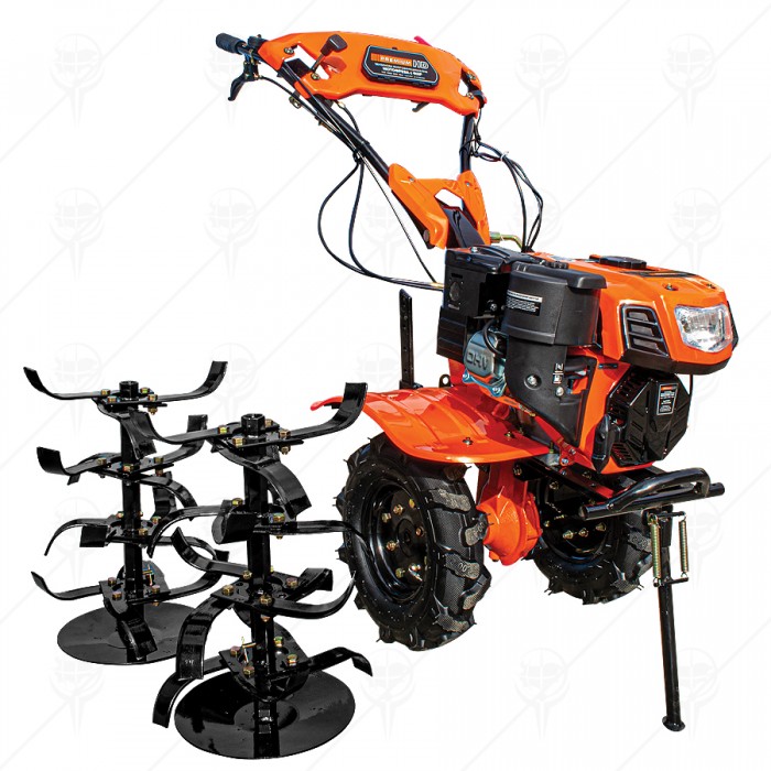 GASOLINE TILLER  7,5HP 1100MM 212CC HEADLIGHT PREMIUM-HD