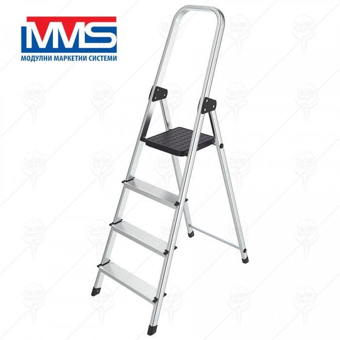 HOUSEHOLD STEPLADDER 3+1 MMS 150 KG