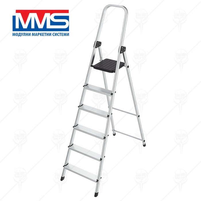 HOUSEHOLD STEPLADDER 5+1 MMS 150 KG