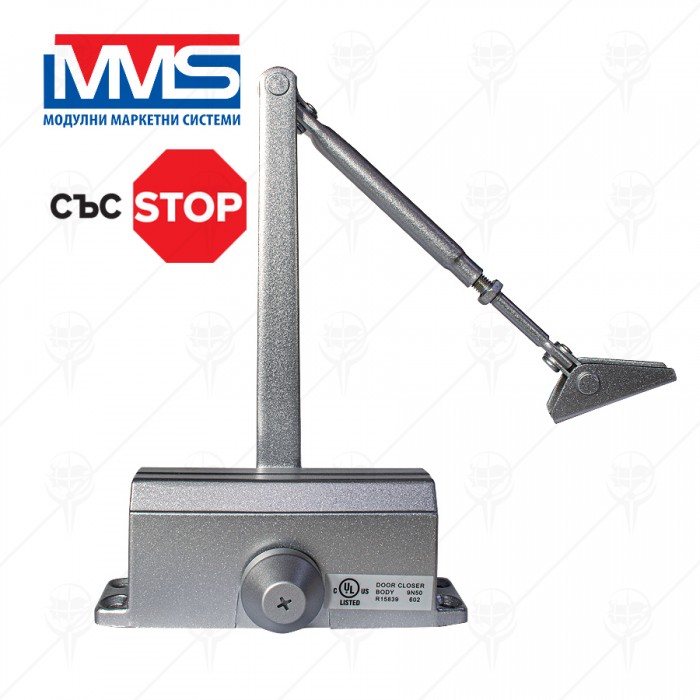 DOOR CLOSER HYDRAULIC WHIT STOP 20-45KG