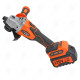 CORDLESS ANGEL GRINDER 20V 4Ah 125MM BRUSHLESS WITH BATTERY