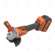 CORDLESS ANGEL GRINDER 20V 4Ah 125MM BRUSHLESS WITH BATTERY