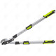 GARDEN LOPPER TELESCOPIC 710-960mm ALU 65Mn Anvil GEAR SYSTEM HERLY-PRO