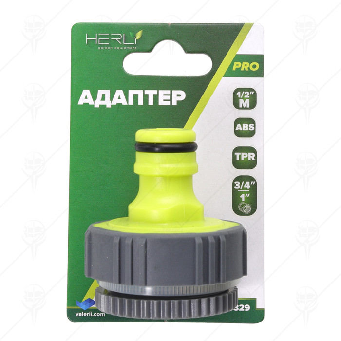 АДАПТЕР 1/2"м С РЕЗБА 3/4"-1"ж TPR HERLY-PRO