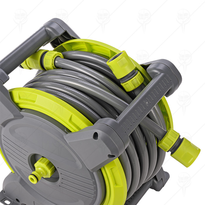 HOSE REEL SET 15m+1m 1/2" TAP ADAPTER 3pc HOSE CONNECTORS 1/2‘’ ​1pc
HOSE CONNECTOR WITH STOP 1/2‘’