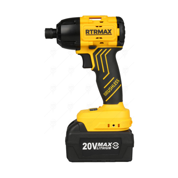 CORDLESS IMPACT DRIVER 20V 4Ah S-LION 2 BAT. B4 RTRMAX RTS5012