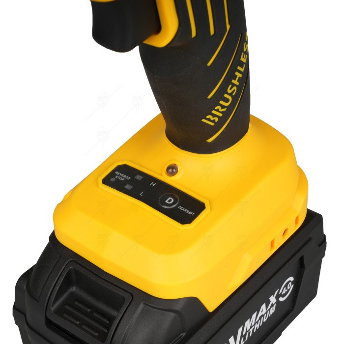 CORDLESS IMPACT DRIVER 20V 4Ah S-LION 2 BAT. B4 RTRMAX RTS5012