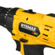 CORDLESS DRILL 18V 1.5Ah LI-ION WITH 2 BAT. RTRMAX RTM350